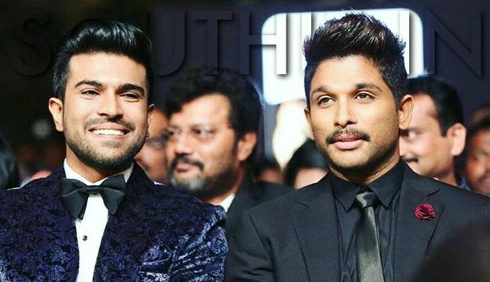 Charan, Bunny Correcting Chiru's Faux Pas