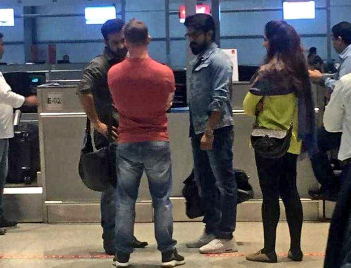 Rajamouli Testing NTR, Charan In US