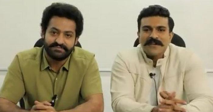 Charan &amp; NTR Sensational Precautions on COVID 19
