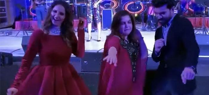 Ram Charan and Sania's Dance Goes Viral