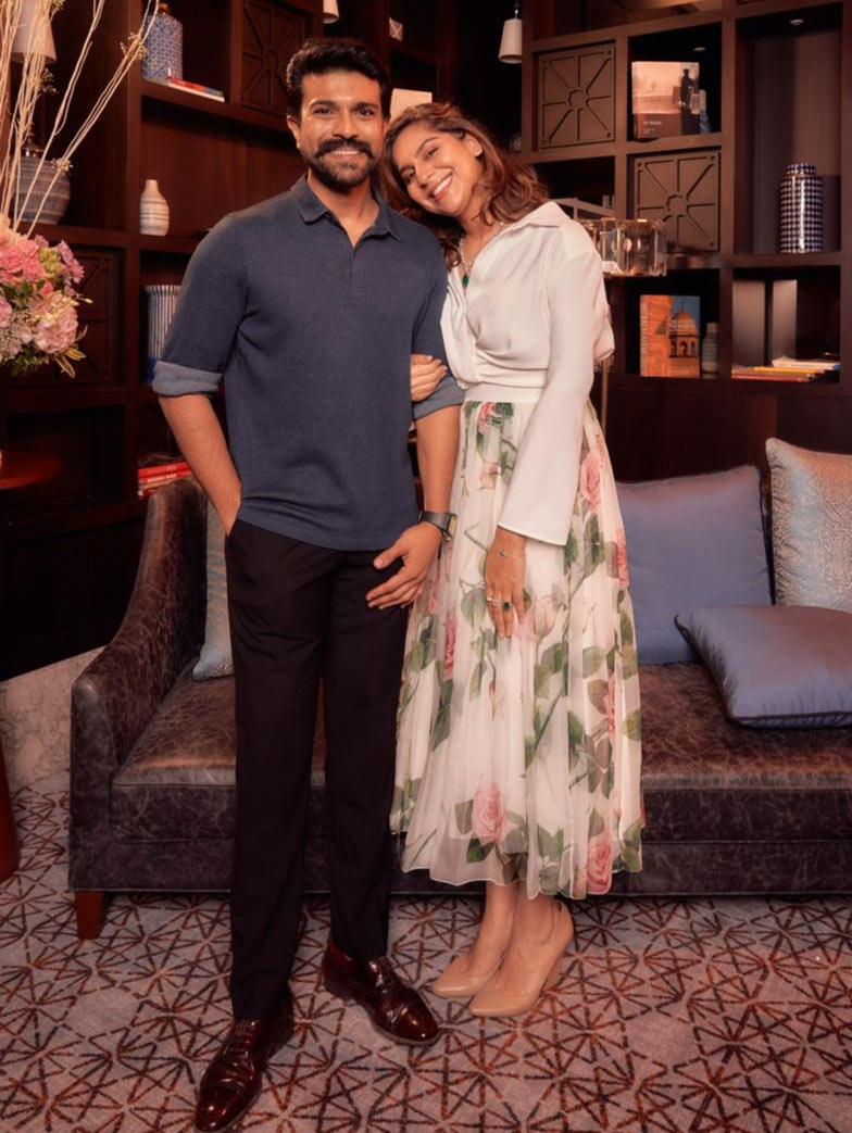 Ram Charan's lovely wishes to his wife