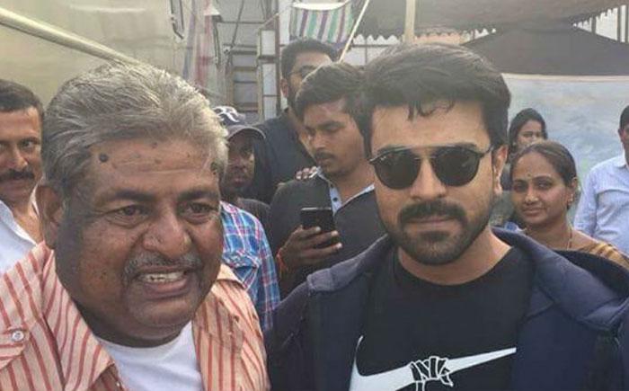 Charan Dedicates Prestigious Award to Great Mega Fan