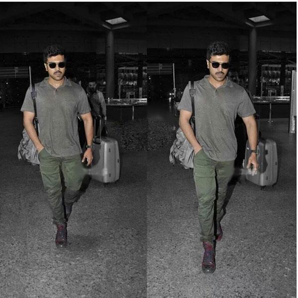 Ram Charan Stunning Look as Dhruva
