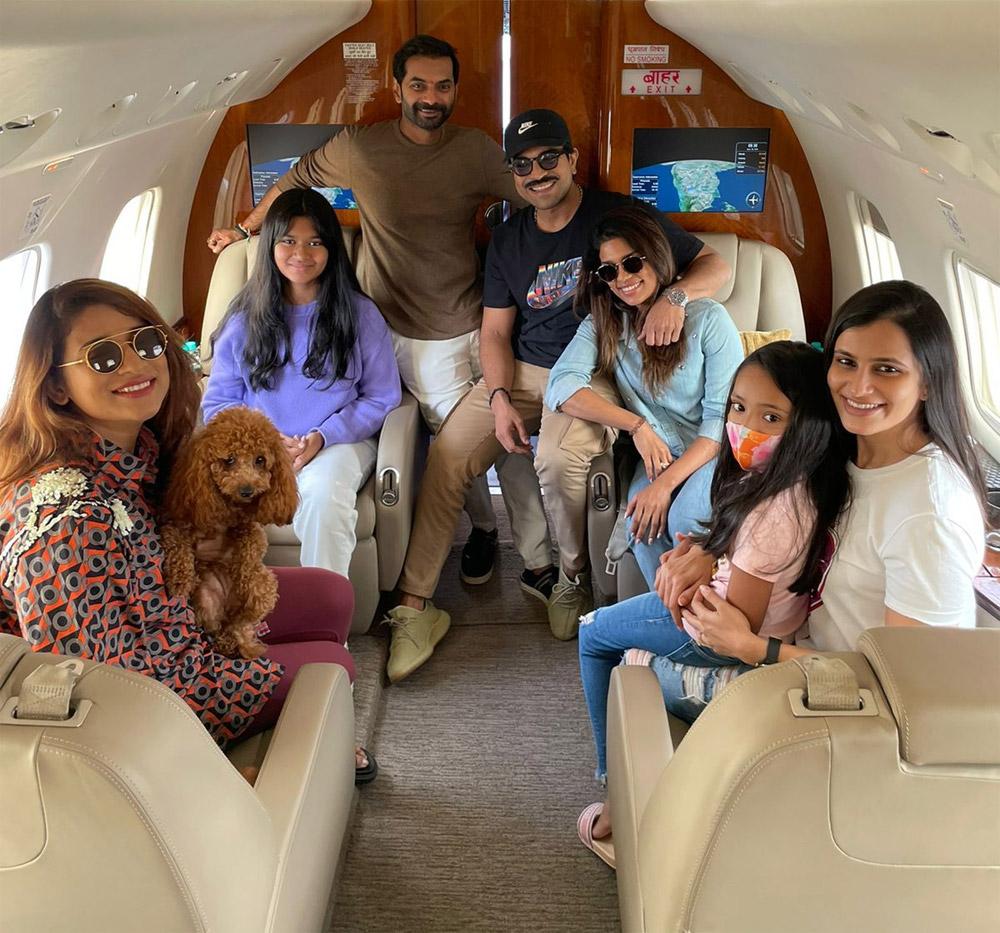 Ram Charan is off on vacation