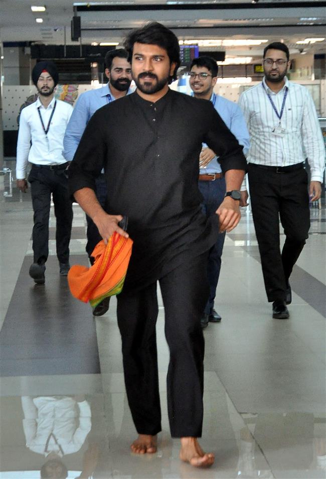 â€‹What's Ram Charan doing in Amritsar?
