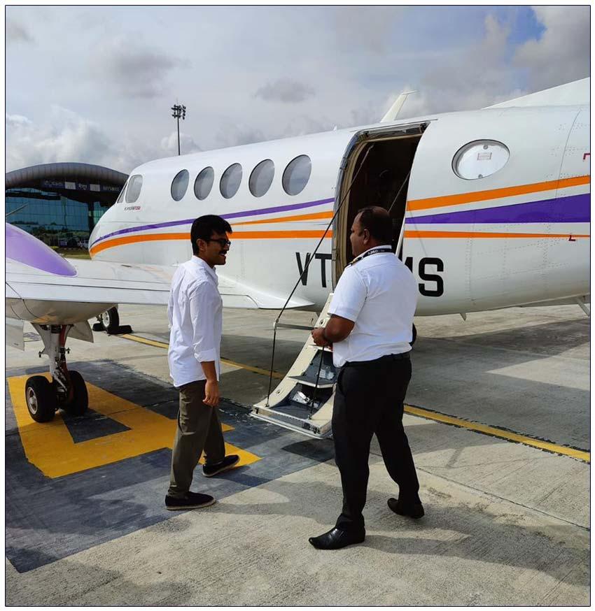 Game Changer: Ram Charan in Hyderabad with a message