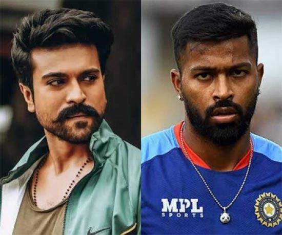 Ram Charan parties with Indian cricketers