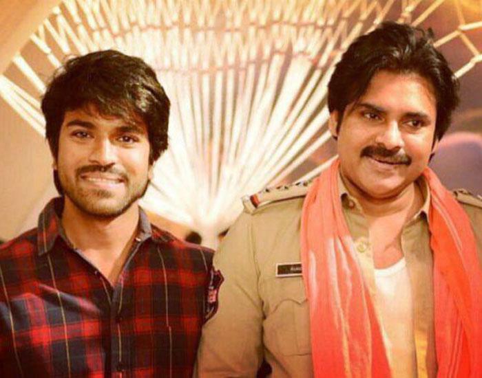 Charan Surprise for Pawan Birthday