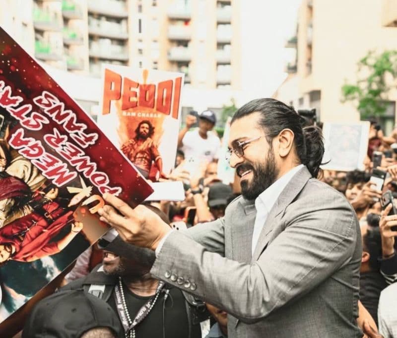 Ram Charan thrills crowd in London
