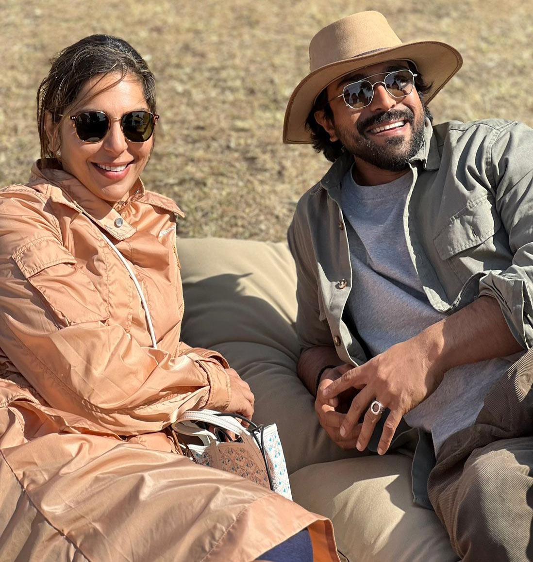 Ram Charan enjoys romance with Upasana