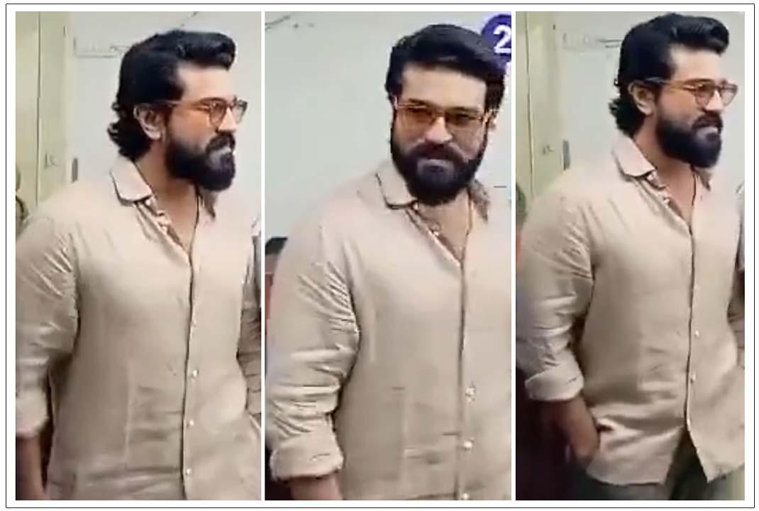 Ram Charan gets his new car registered