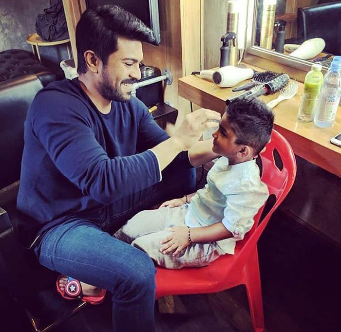 Pic Talk: Who Charan Playing With?