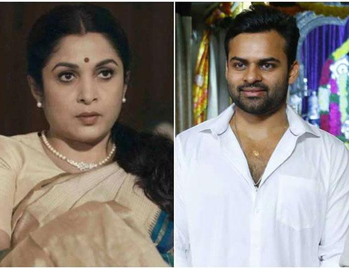 Sai Tej Takes on Lady Chief Minister!