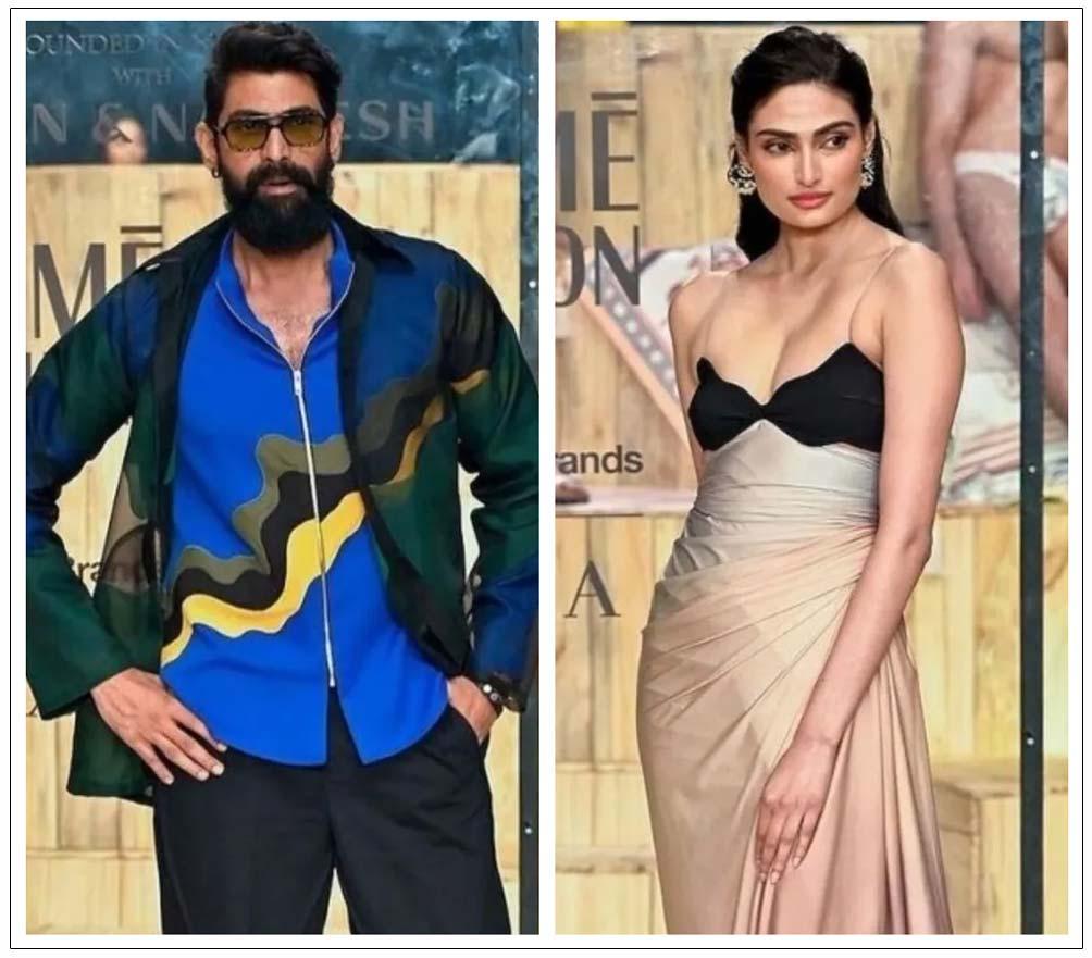 Athiya Shetty and Rana Daggubati turn the heat