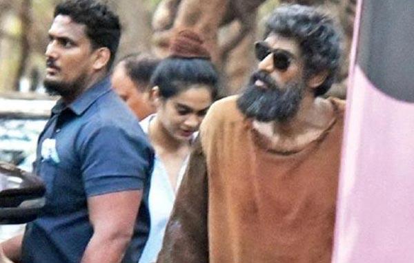 Rana Stunning Look As Old Man