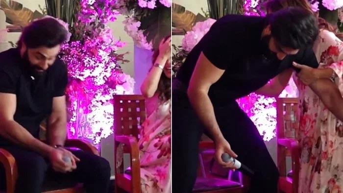 Ranbir Kapoor spills hot coffee, faces memes