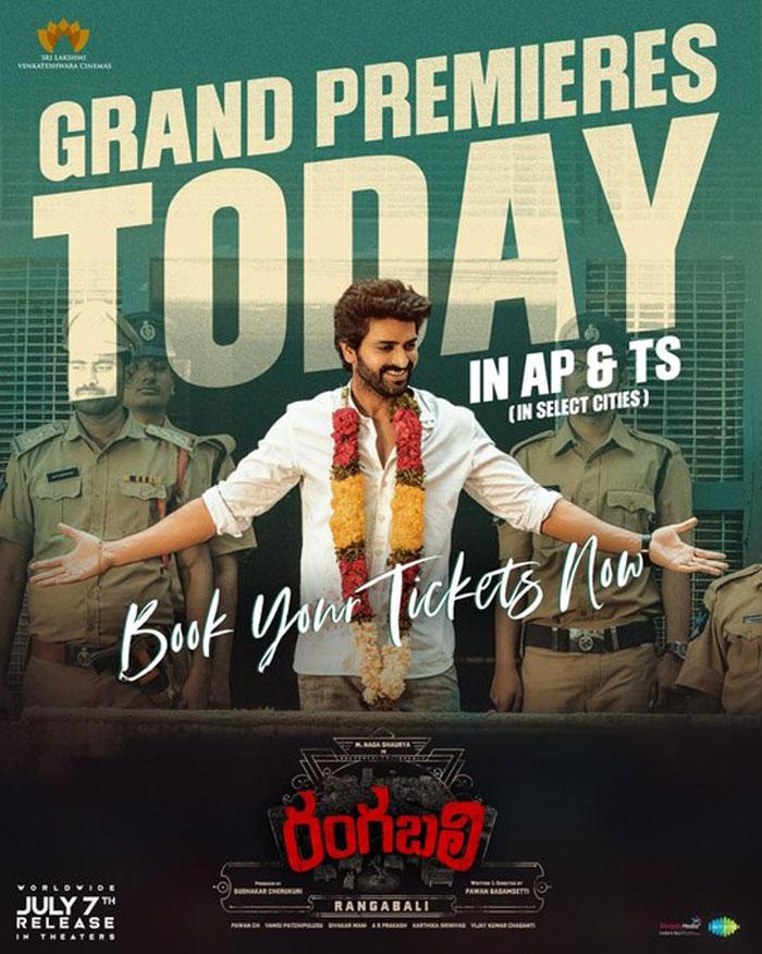 Naga Shaurya Rangabali To Have Early Premiers
