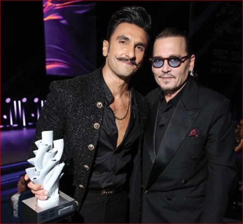 Ranveer Singh was honoured with the prestigious award