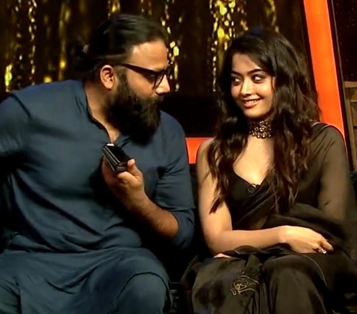 Rashmika questioned Sandeep Vanga on Animal
