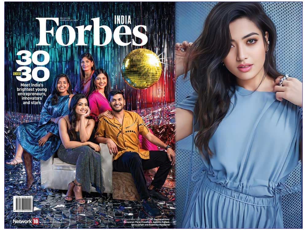 Rashmika Mandanna enters Forbes list