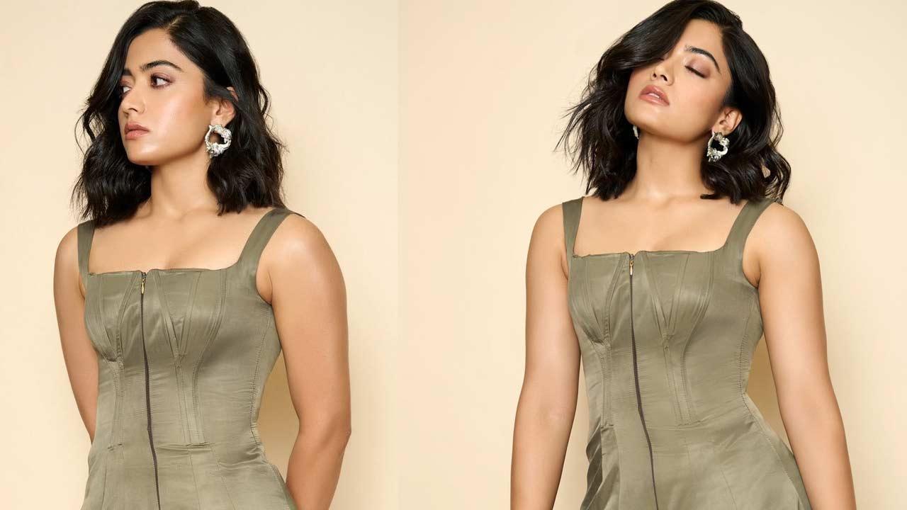 Rashmika Mandanna turns gorgeous in green