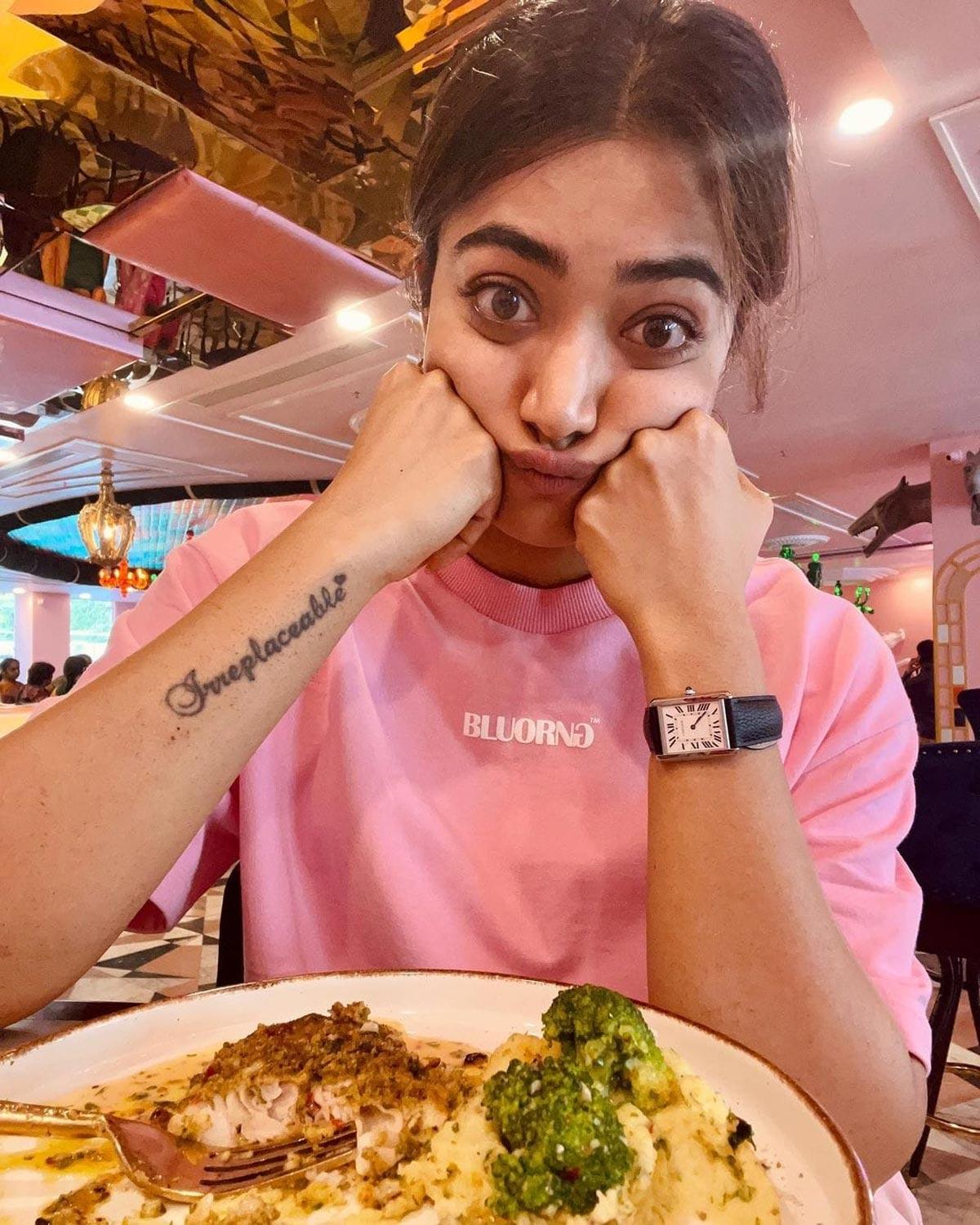 Rashmika shares potatoeing secrets