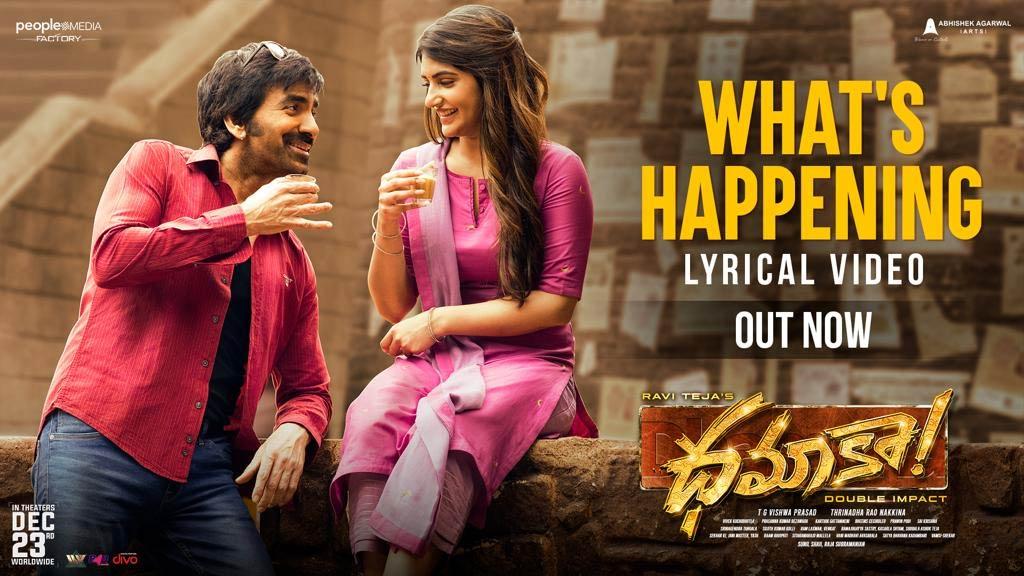 Cool Melody From Dhamaka Is Out
