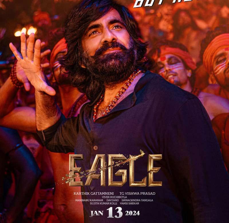 Eagle heading away from Sankranti race