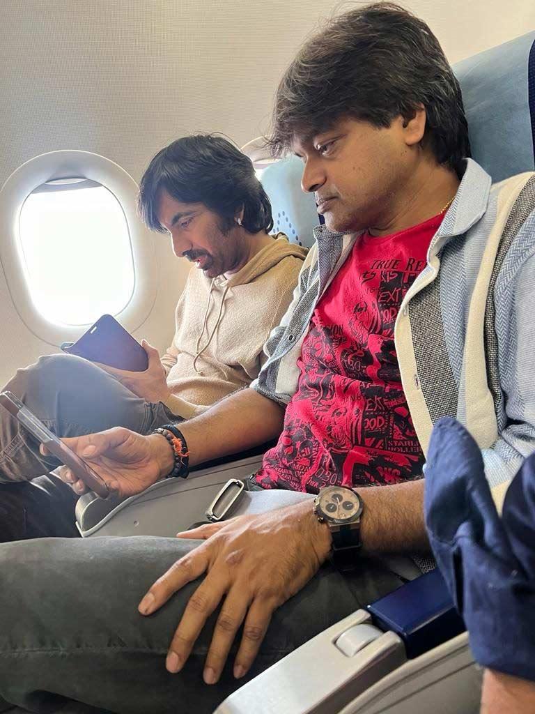 Ravi Teja in Karaikudi for Mr. Bachchan