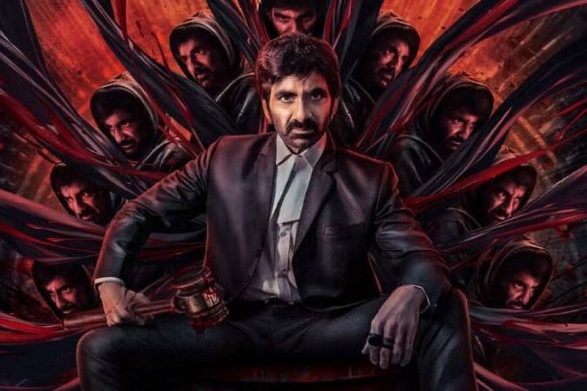 Raviteja dubbing for Ravanasura