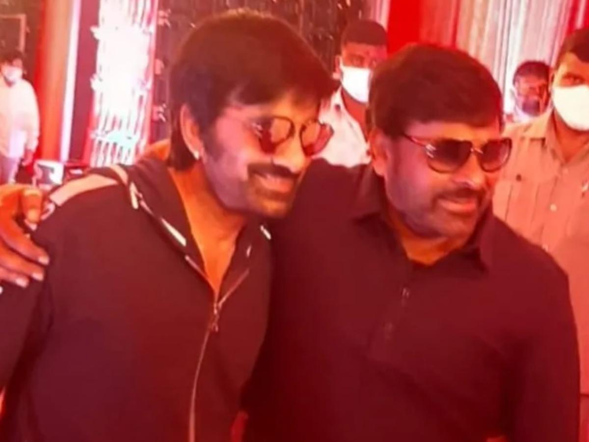 Mega 154: Mass Raja in full swing