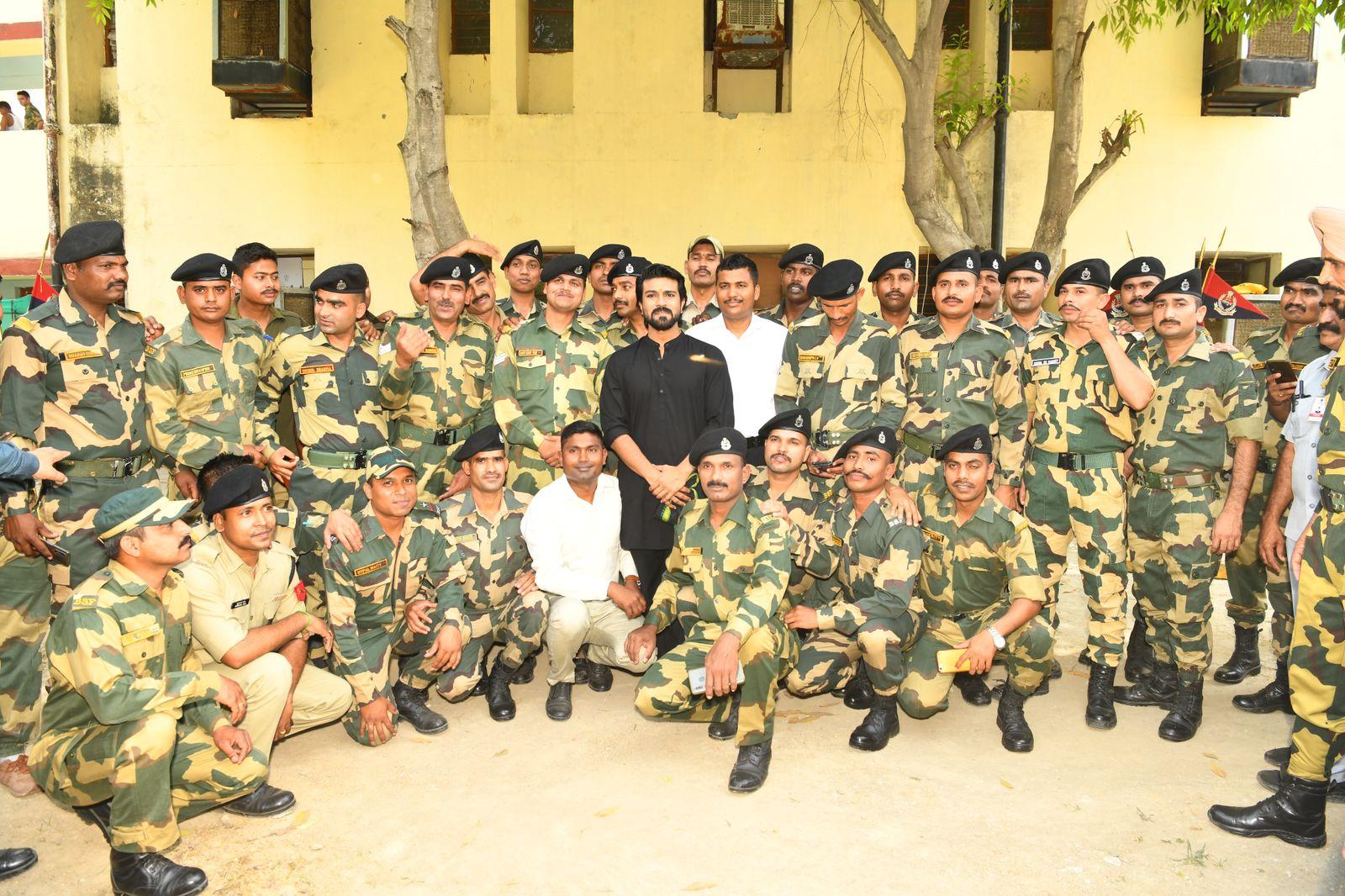 RC15: Ram Charan surprises the Army