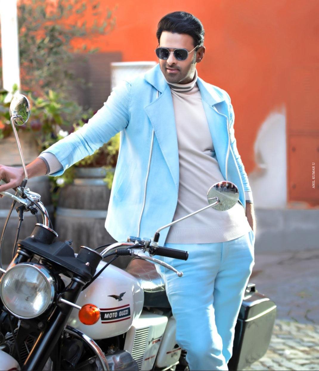 Prabas lands in Hyd from Italy