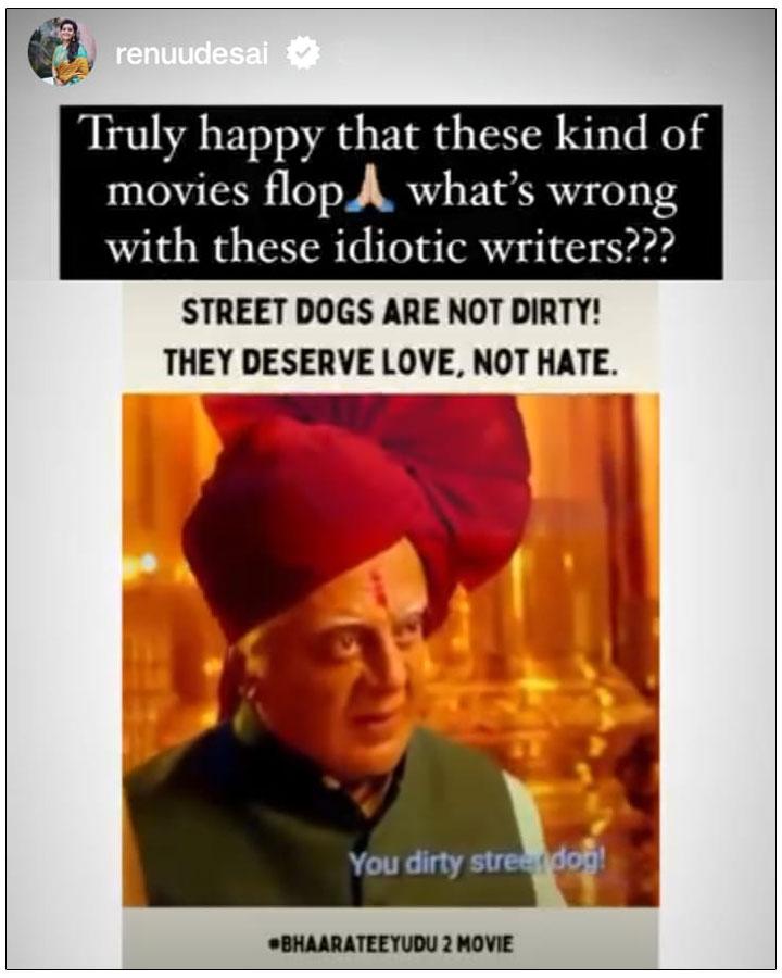 Renu Desai shocking comments on Indian 2