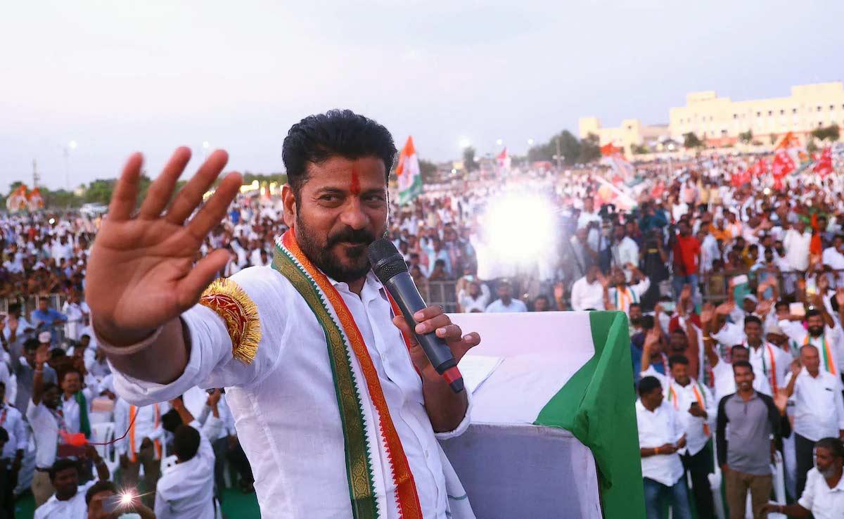 Revanth Reddy and his team to take oath tomorrow in Telangana
