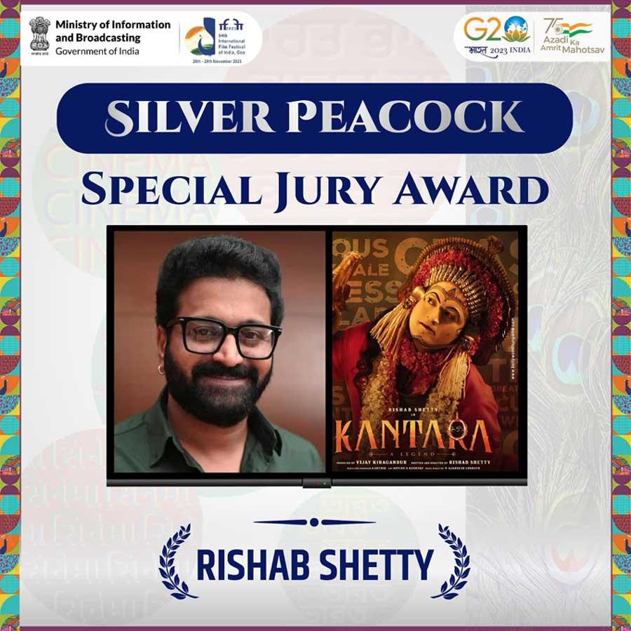 Kantara Emerges As First Kannada Film To Win A Silver Peacock Award