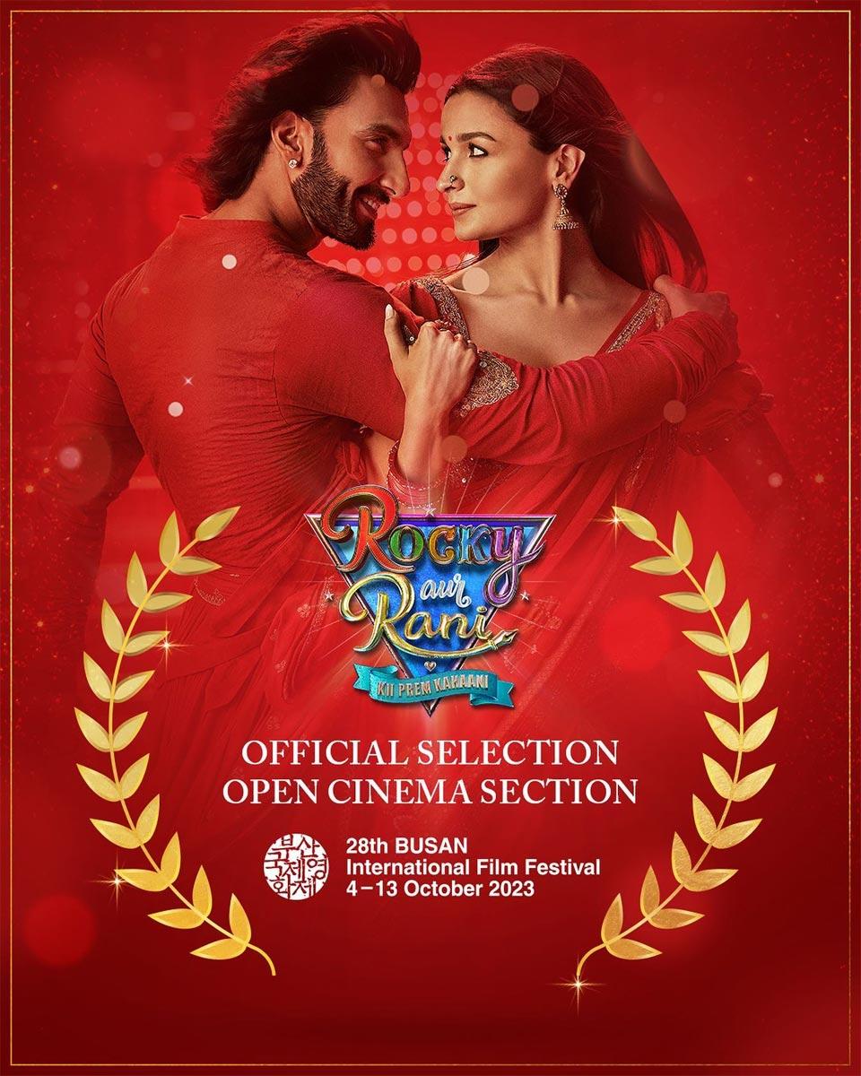 Rocky Aur Rani Kii Prem Kahaani For International Festival