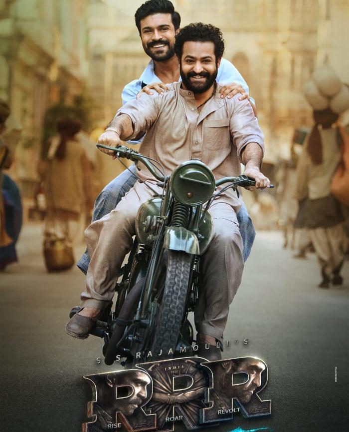 Rajamouli busy with RRR promo song