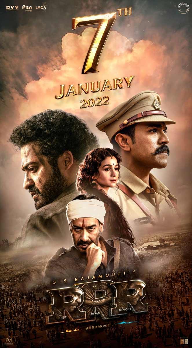Rajamouli confirms RRR release