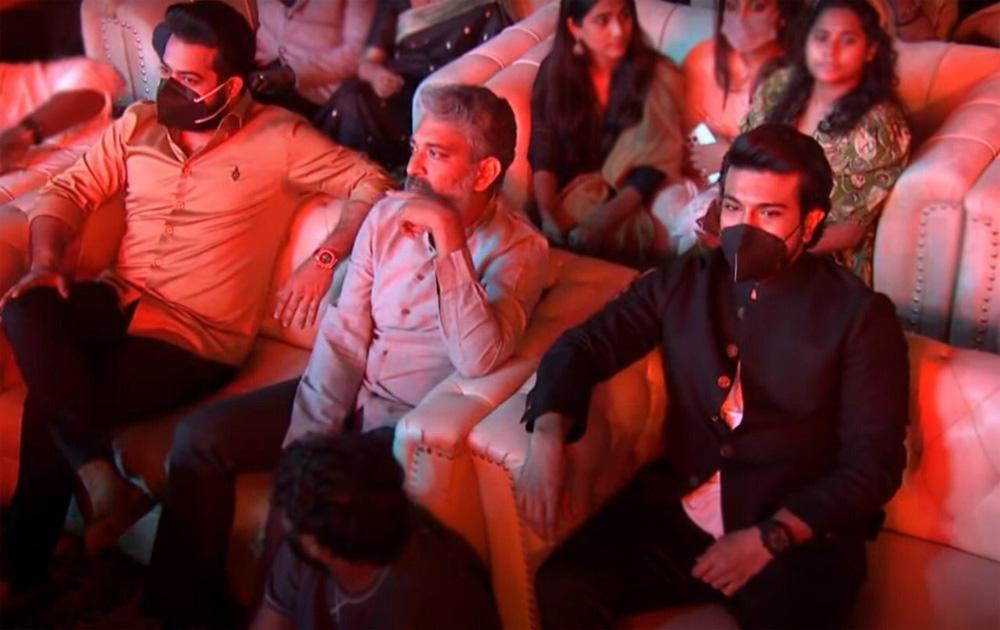 RRR pre-release event celebrated extravagantly