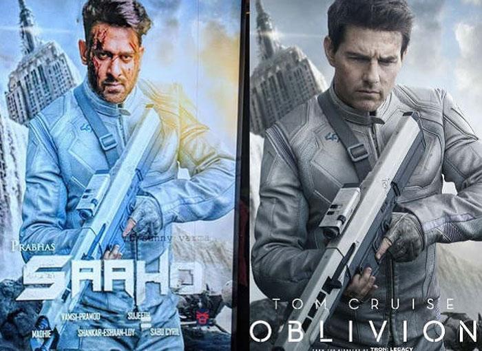 Saaho Fan Made Copy Poster Rocks
