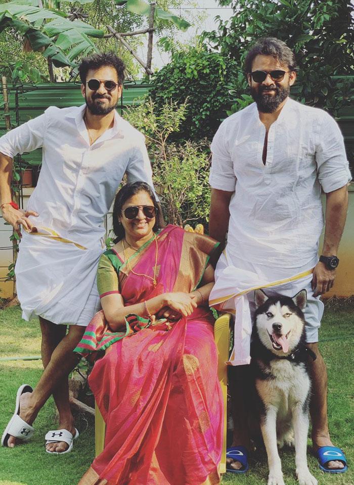Sai Dharam &amp; Vaishnav Go Traditional
