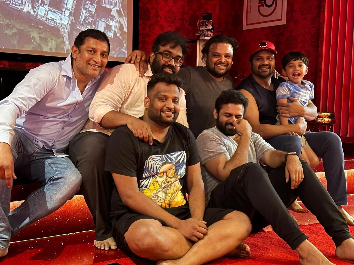 Sai Dharam Tej, Manchu Manoj have a gala time