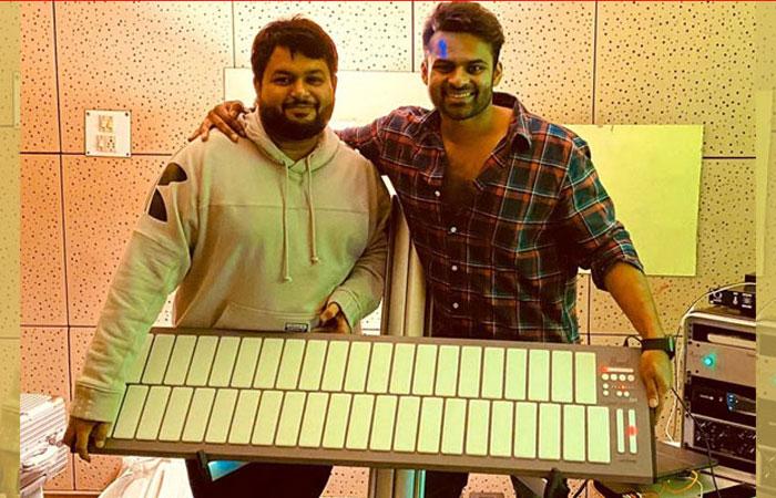 Sai Dharam Tej's Apt Gift to Thaman