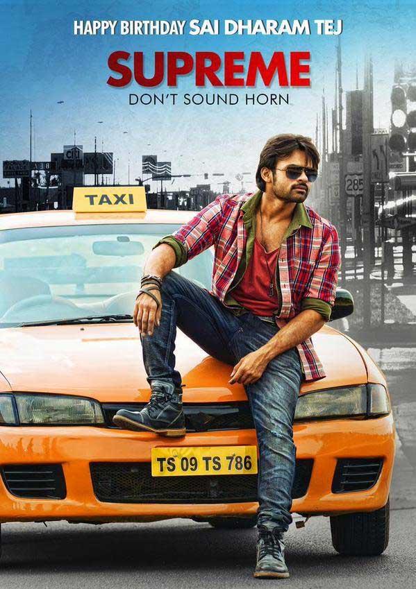 Sai Dharam Tej's 'Supreme' Look Rocks