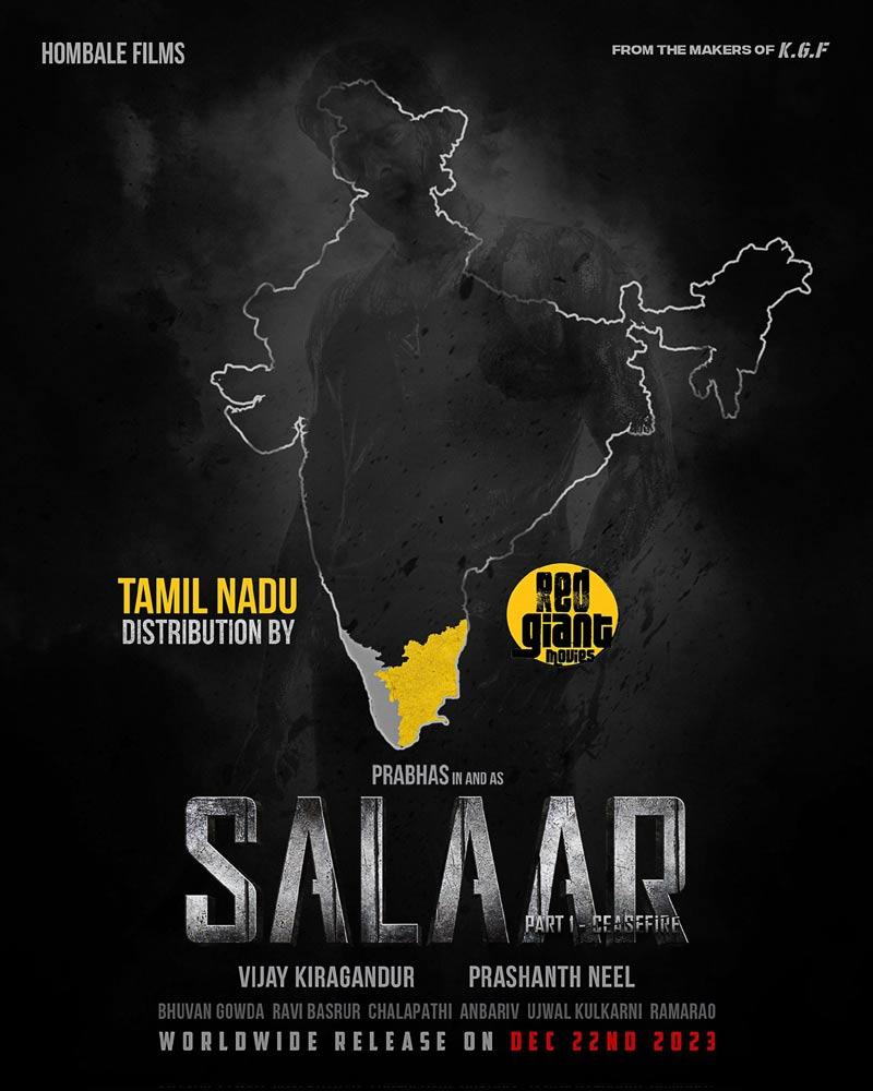 Reputed distribution house to release Salaar in Tamil Nadu