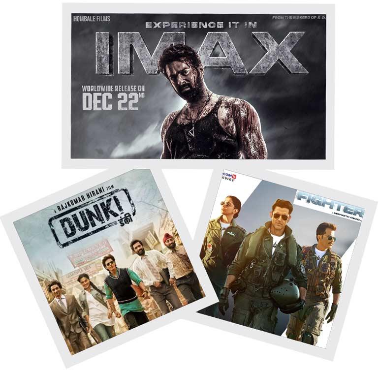 Salaar, Dunki, Fighter In IMDB Top 10 Indian titles list