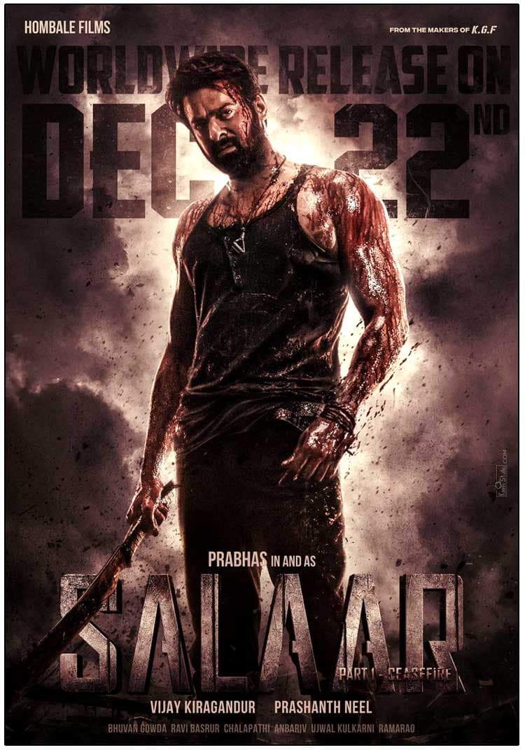 Salaar Hitting The Screens Worldwide On 22nd December