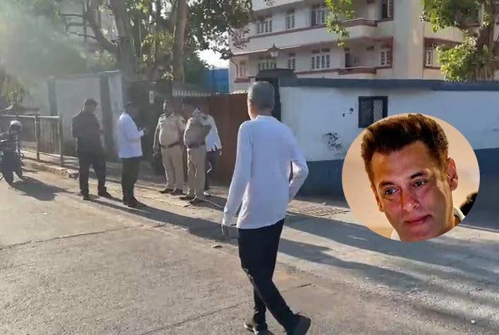 Shocking: Gunshots fired outside Salman Khan house