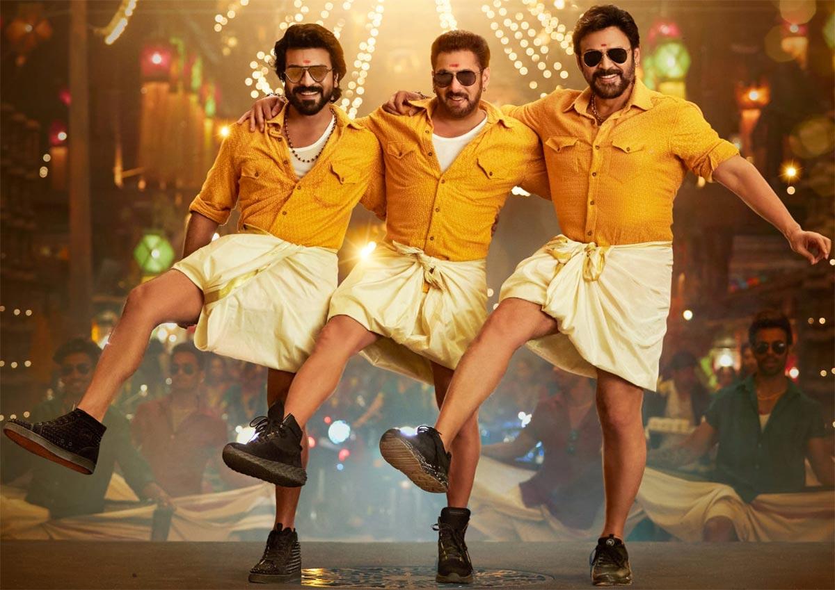 Ram Charan Special Song With Salman In Kisi Ka Bhai Kisi Ki Jaan